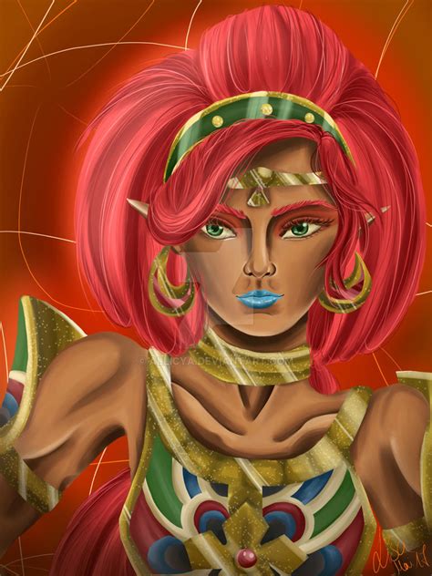 urbosa fanart|urbosa drawings.